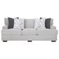 Moore Furniture Stella Stationary Sofa in Pepper, , large