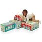 Radio Flyer Tumble Town Foam Building Blocks in Multicolor, , large