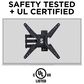 Secura Full Motion Wall Mount for 26" - 55" Flat-Panel TVs in Black, , large