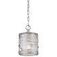 Golden Lighting Joia 1-Light Mini Pendant in Peruvian Silver, , large