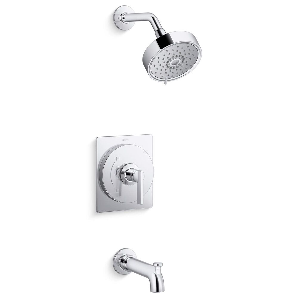 Kohler Castia Rite-Temp Bath and Shower Faucet Trim Kit with 2.5 gpm in Polished Chrome, , large