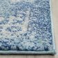Safavieh Evoke EVK256C-5SQ 5"1" Square Blue/Ivory Area Rug, , large