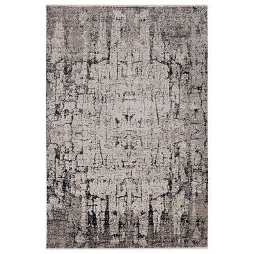 Kas Oriental Rugs Karina Palette 2"3" x 7"7" Ivory and Grey Runner, , large