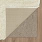 Karastan Billow Shag 5"3" x 8" Ivory Area Rug, , large