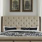 Belle Furnishings Americana Farmhouse Queen Sleigh Bed in Dusty Taupe, , large