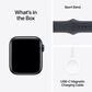 Apple Watch SE GPS 40mm Midnight Aluminum Case with Midnight Sport Band - M/L, , large