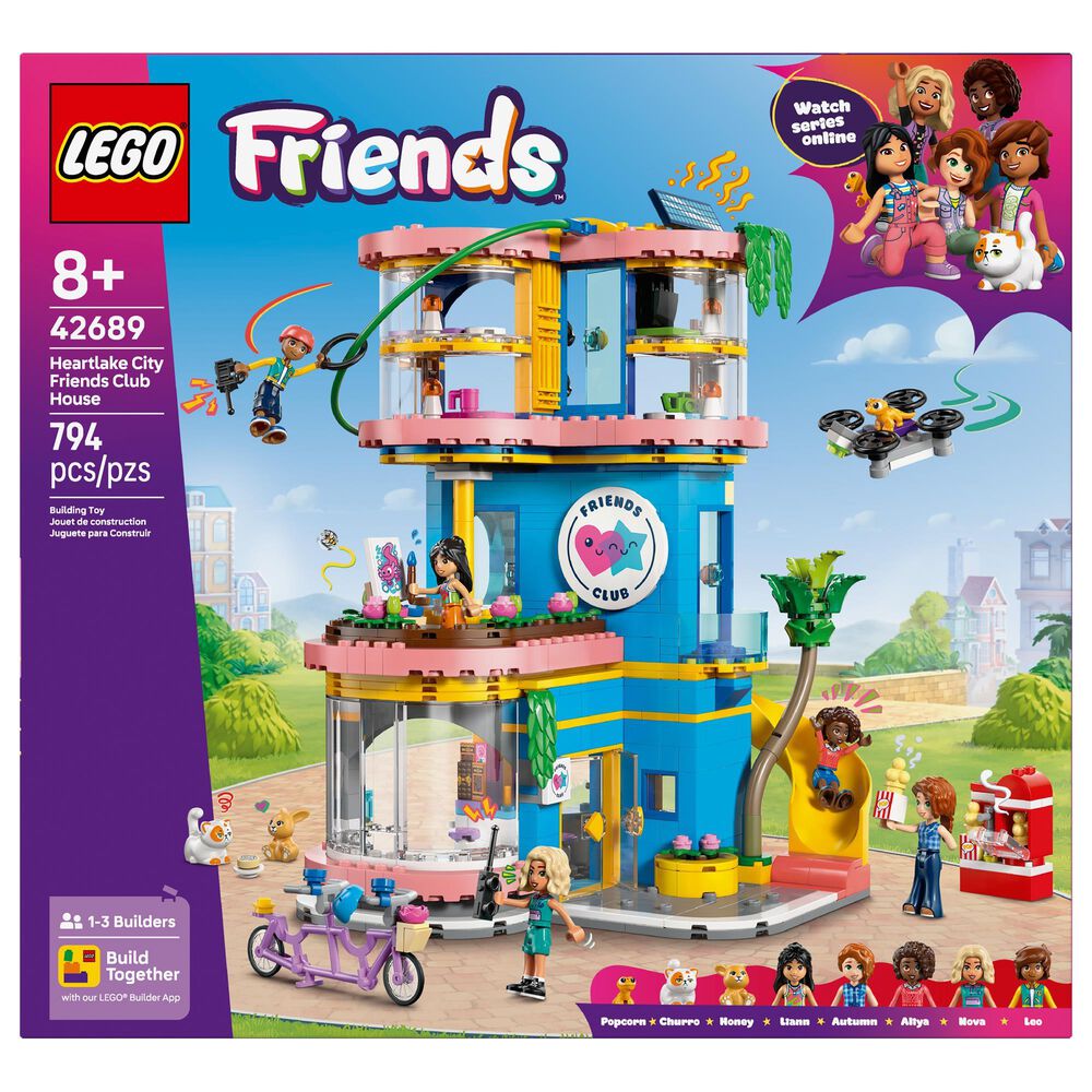 LEGO Friends Heartlake City Club House Building Set, , large