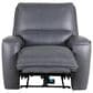 Oxford Furniture Zero Gravity Power Reclining Console Sofa with Power Headrests in Ajax Indigo, , large