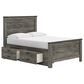 Ashley Frandern 5-Piece Full Panel Storage Bedroom Set in Rustic Warm Gray, , large