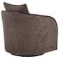 LumiSource Gemma Swivel Accent Chair in Mocha, , large