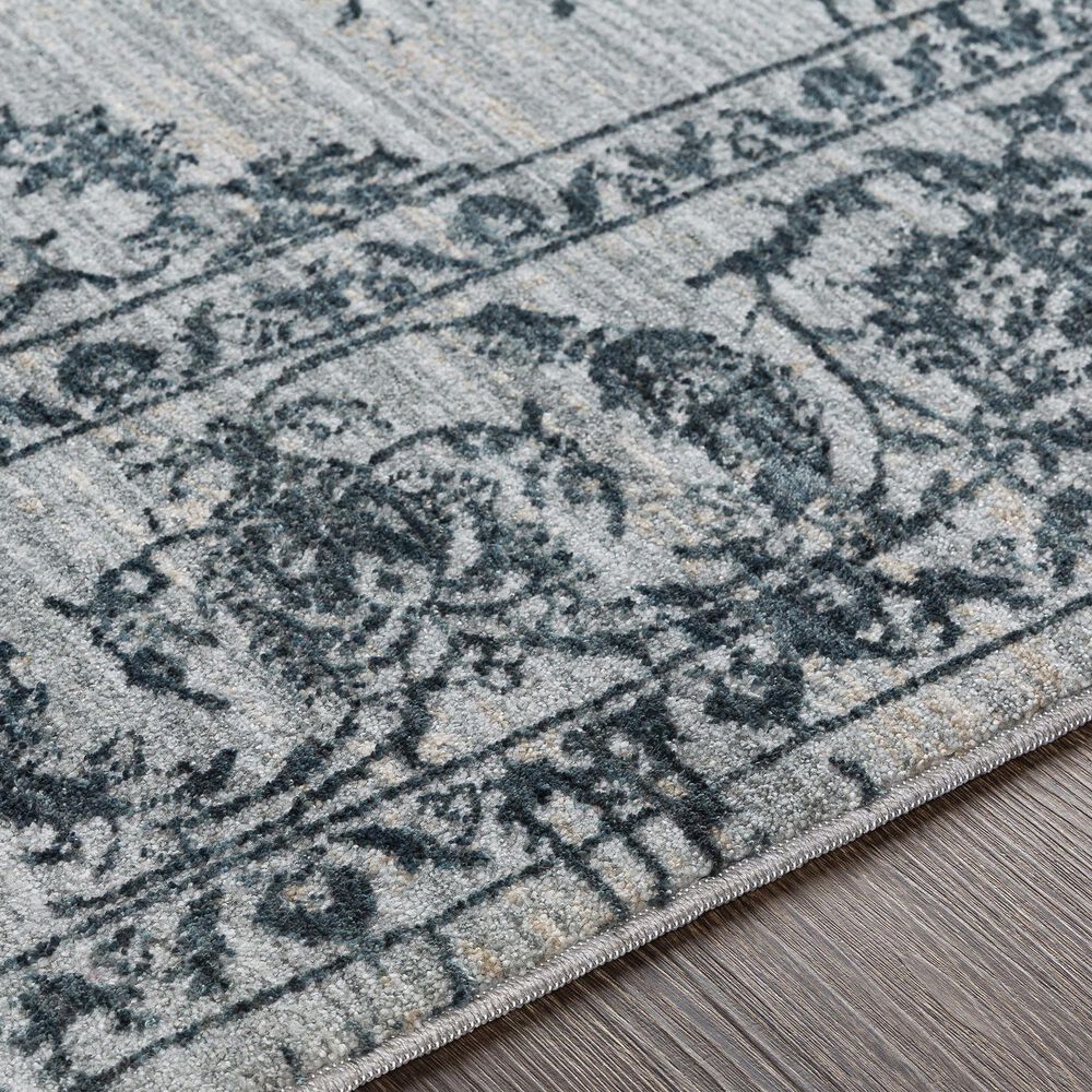 Surya Laila  10&#39; x 14&#39; Navy, Teal, Light Gray, Beige, Taupe and Cream Area Rug, , large