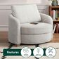 Lifestyle Solutions Manchester Accent Chair in Ivory, , large