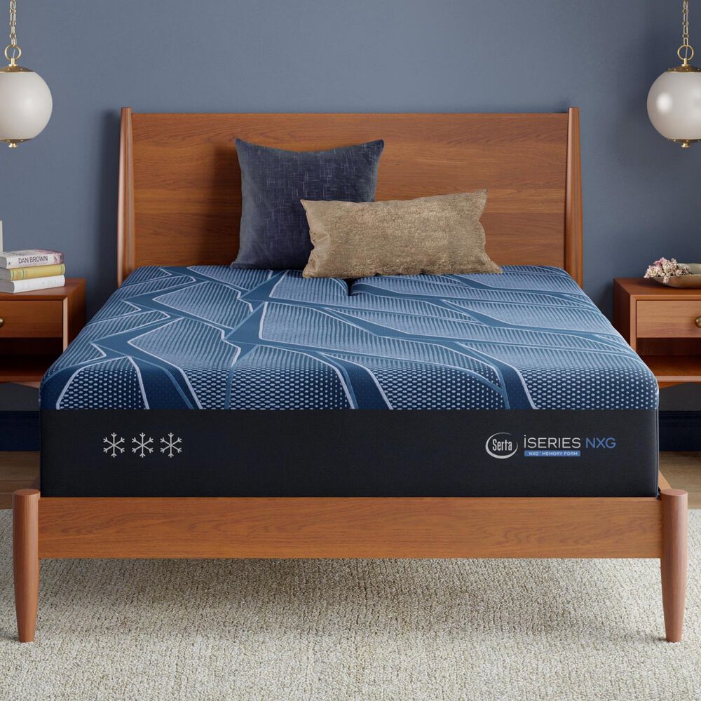Serta iSeries NXG 3500 Foam Medium Flex Head Queen Mattress, , large
