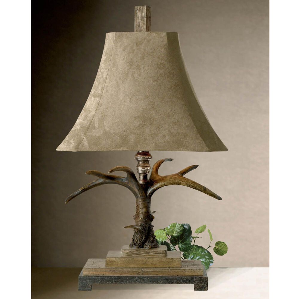 Uttermost Table Lamp in Natural Brown, , large