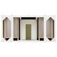James Martin Vanities Brittany 48" Single Bathroom Vanity in Bright White with 3 cm Eternal Jasmine Pearl Quartz Top and Rectangle Sink, , large