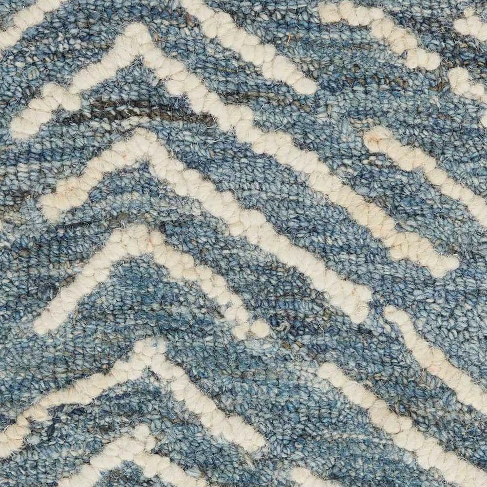 Nourison Colorado 5&#39;3&quot; x 7&#39;3&quot; Indigo and Ivory Area Rug, , large