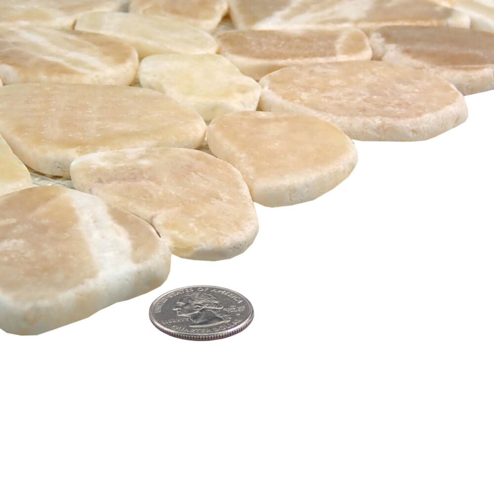 Emser Opuscar Sunrise 12" x 12" Honed Natural Stone Mosaic Sheet, , large