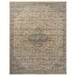 Loloi Heritage 8" x 10" Sage and Navy Area Rug, , large