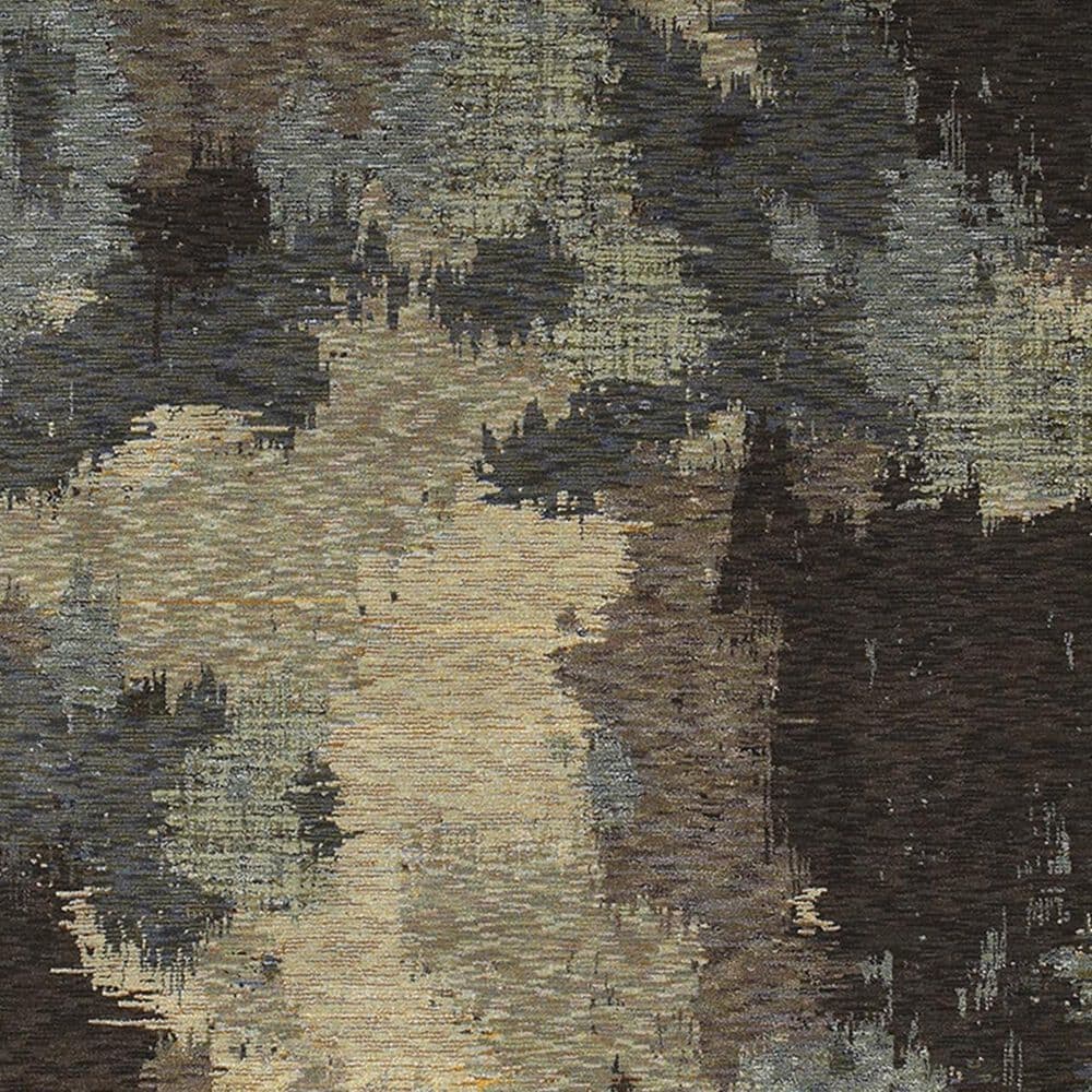 Oriental Weavers Evolution 8011B 3&#39;3&quot; x 5&#39;2&quot; Blue Area Rug, , large