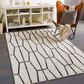 Surya Eloquent 10" x 14" Black, Charcoal and Gray Area Rug, , large