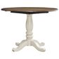 Ashley Wirloni Dining Table in Antique White and Medium Brown - Table Only, , large