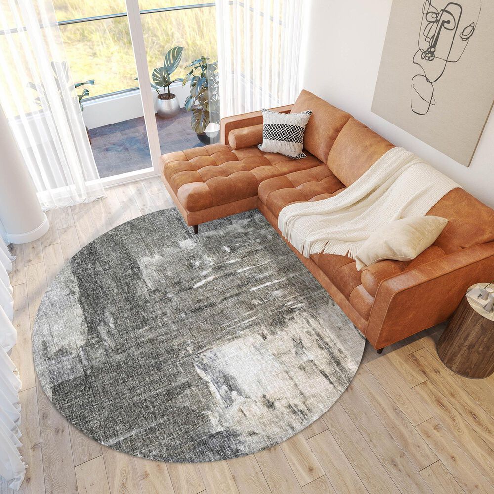 37B Boca BO2 Gray 10' x 14' Area Rug, , large