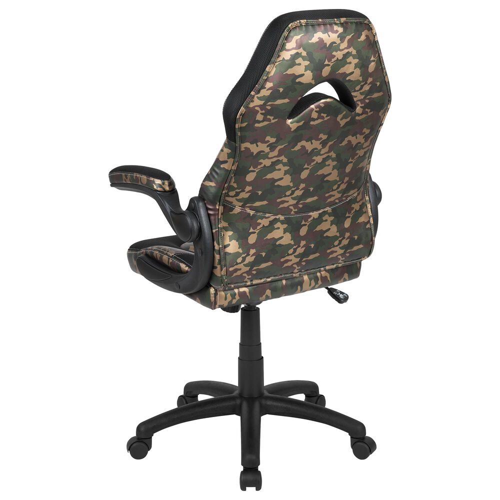 Flash Furniture X10 Gaming Chair in Camo, , large