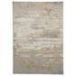 Feizy Aura 3567F 10" x 13"2" Beige and Gold Area Rug, , large