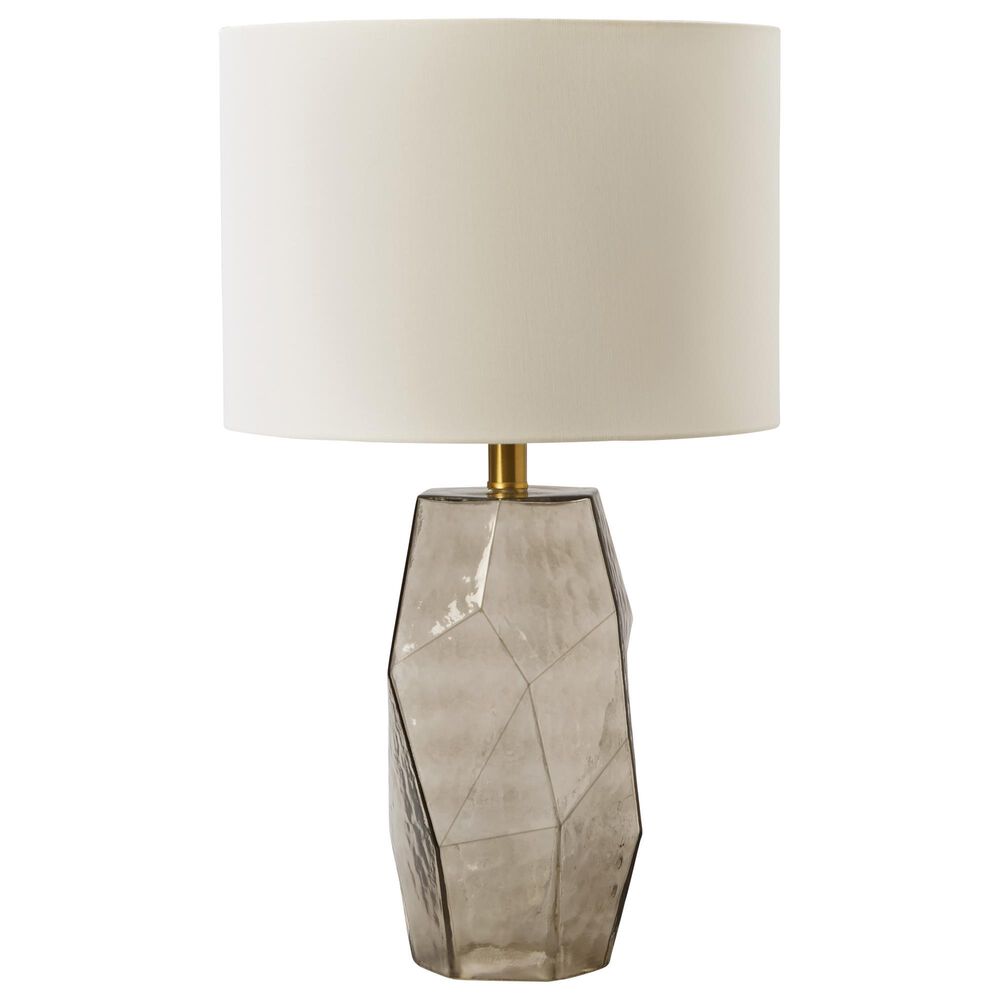 Signature Design by Ashley Taylow Table Lamp in Gray | NFM