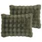 Hallmart Collectibles Bubble 4-Piece King Comforter Set in Green, , large