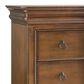 Universal Furniture New Lou 12-Drawer Dresser and Mirror in Cognac, , large