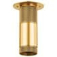 Hudson Valley Lighting Dighton 1-Light Flush Mount in Aged Brass, , large