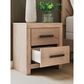Ashley Sanginlane 2-Drawer Nightstand in Tan, , large