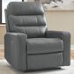 Ashley Pennacle Pier Power Recliner with Adjustable Headrest in Tideon, , large