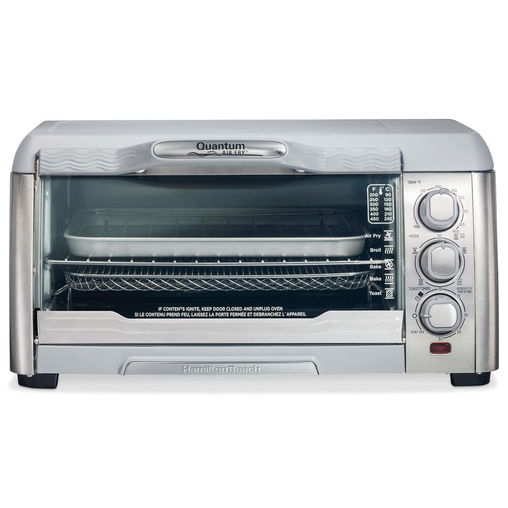 Hamilton Beach Air Fryer Toaster Oven w/ Quantum Air Fry Technology