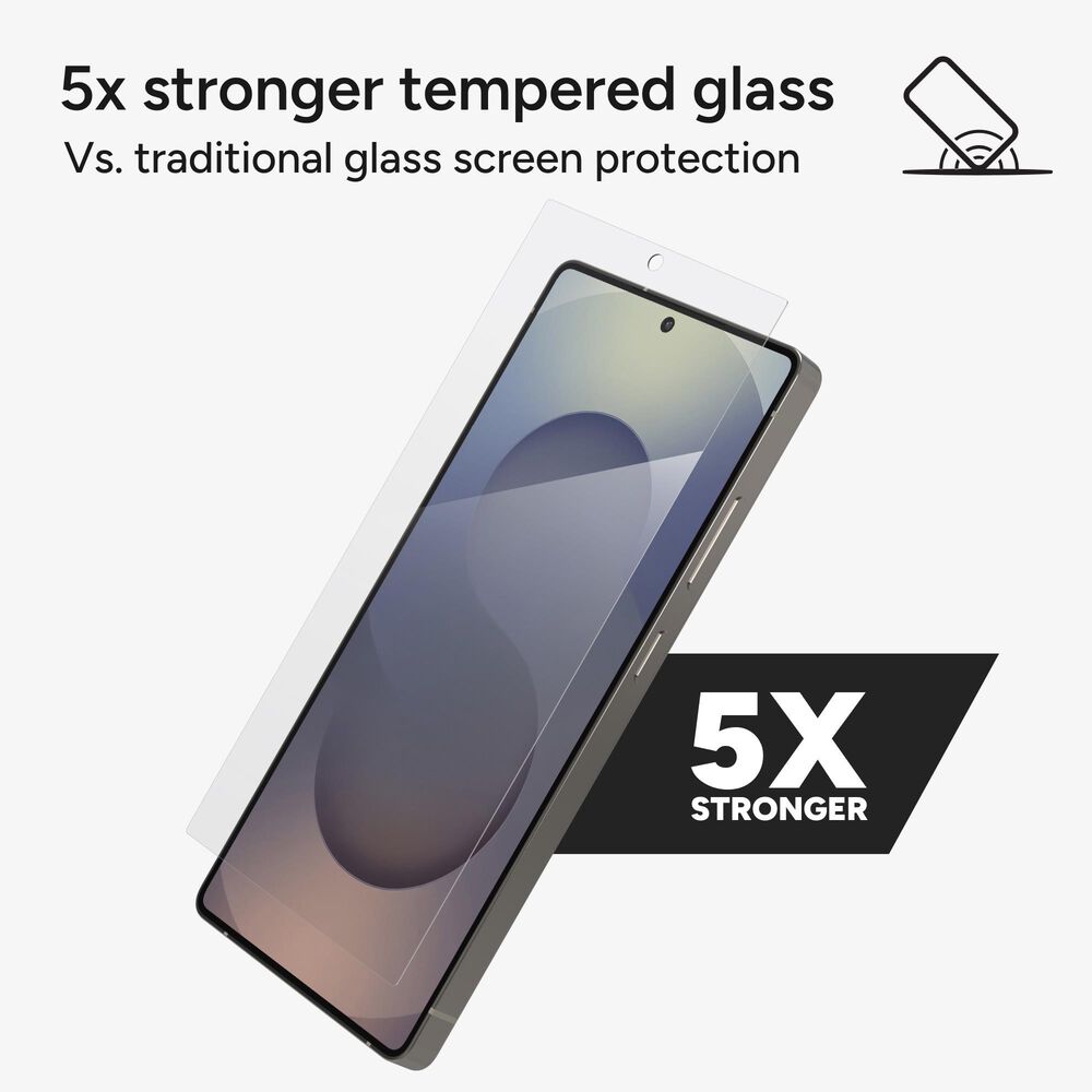 Zagg InvisibleShield Glass Elite Screen Protector for Samsung Galaxy S25 Ultra in Clear, , large