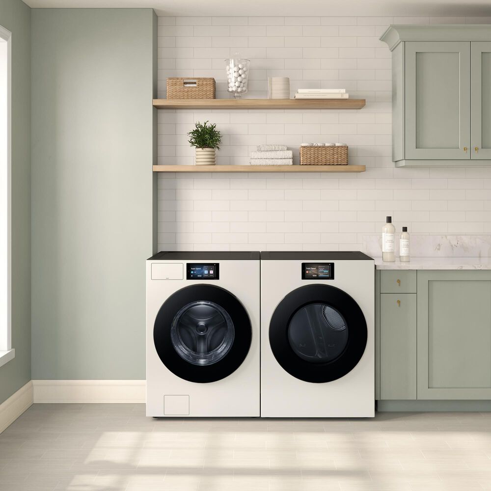 Samsung Bespoke 5.3 Cu. Ft. Front Load Washer in Dark Steel, , large