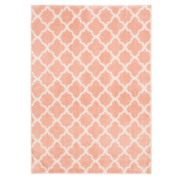 Central Oriental Salinas Zhara 5" x 7" Quartz and Buff Area Rug, , large