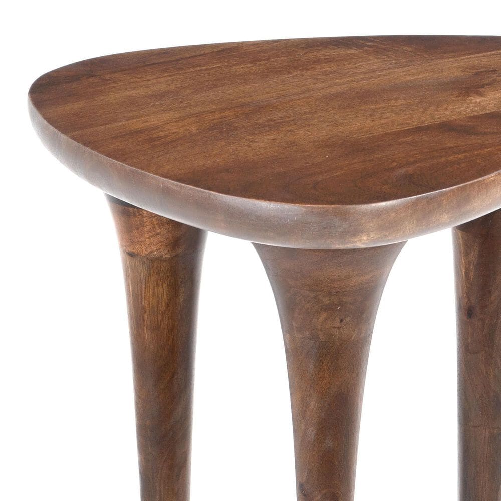 Zuo Modern Spiker Side Table in Walnut, , large