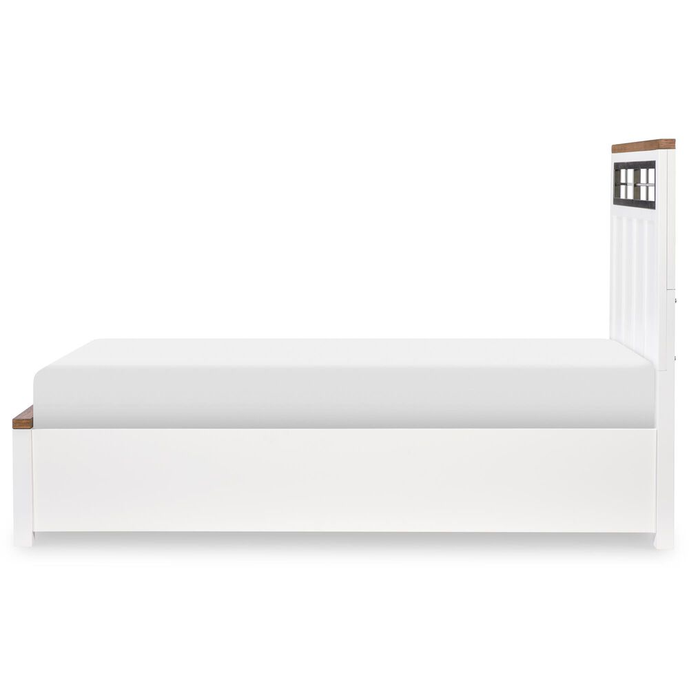 Legacy Classic Dutton Twin Storage Bed in Natural White, Toasted Coconut and Aged Black, , large