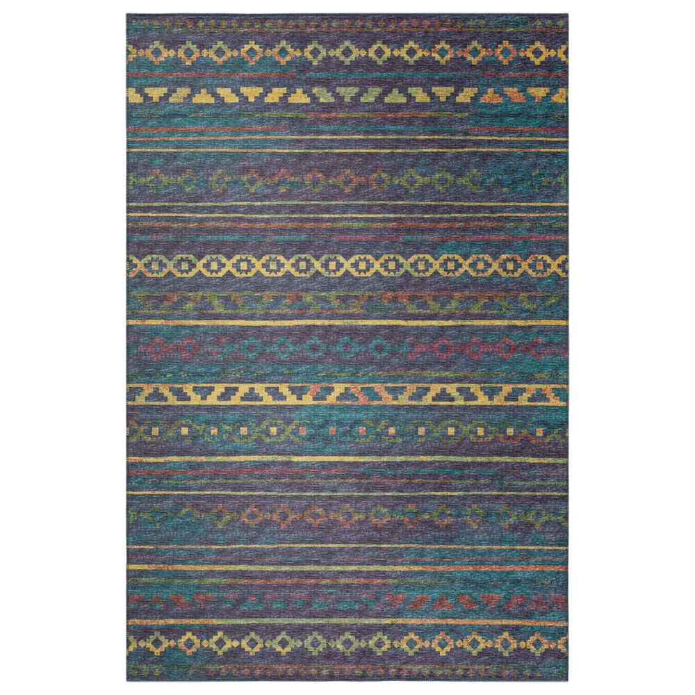 Dalyn Rug Company Sedona 6" Round Ink Indoor/Outdoor Area Performance Rug, , large