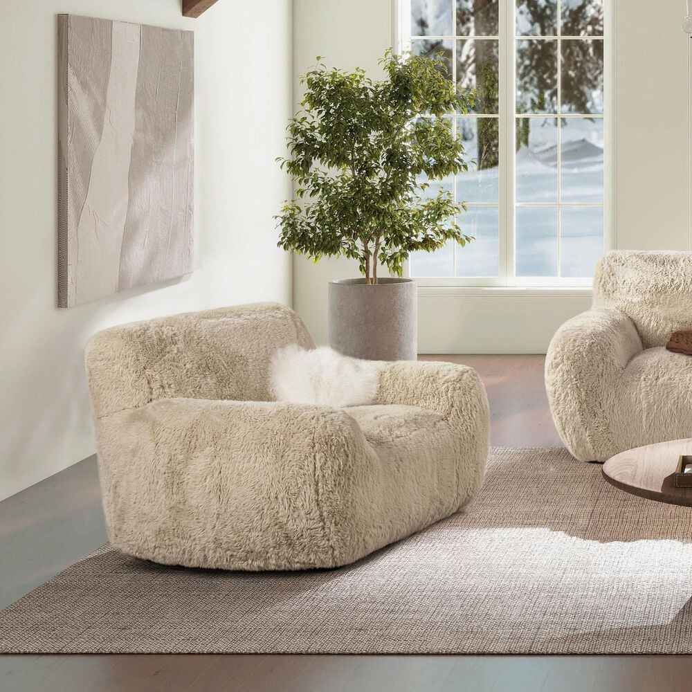 Jennifer Taylor Home Summit Accent Arm Chair in Cream Beige, , large