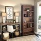 Legends Home Sausalito 79" Bookcase in Whiskey, , large
