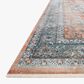 Magnolia Home Elise ELI-01 6"7" x 9"9" Coral and Blue Area Rug, , large