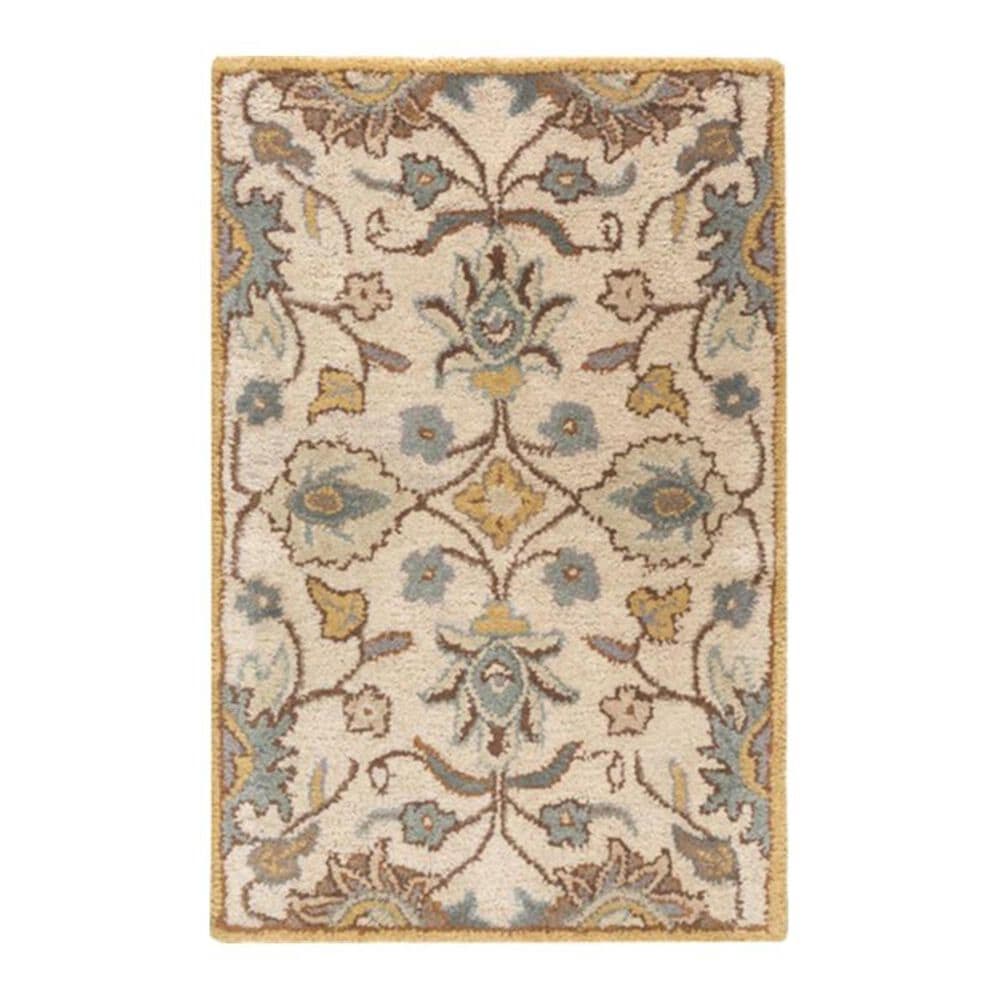 Surya Caesar CAE-1012 2" x 3" Gray, Beige and Camel Area Rugs, , large