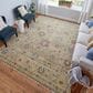Feizy Fillmore 5" x 8" Light Green Area Rug, , large