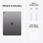 Apple 13-Inch iPad Air M3 Chip Wi-Fi + Cellular 1TB in Space Gray (Latest Model), , large