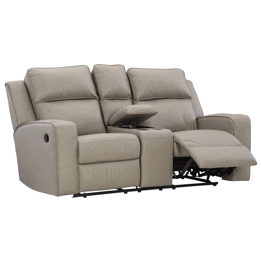 Ashley Lavenhorne 3-Piece Manual Reclining Living Room Set in Pebble, , large