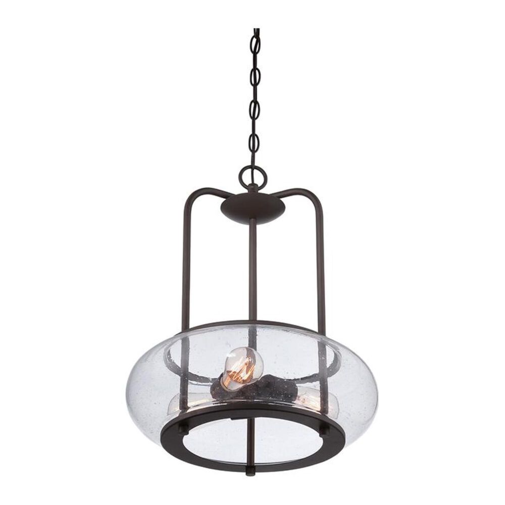 Quoizel Trilogy 3-Light Pendant in Old Bronze, , large