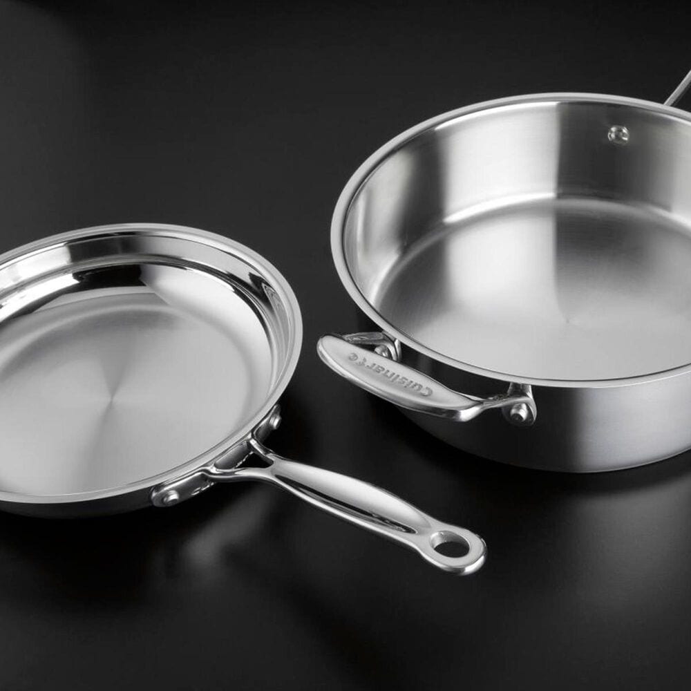 Cuisinart 11 Piece Classic Cookware Set in Stainless Steel, , large